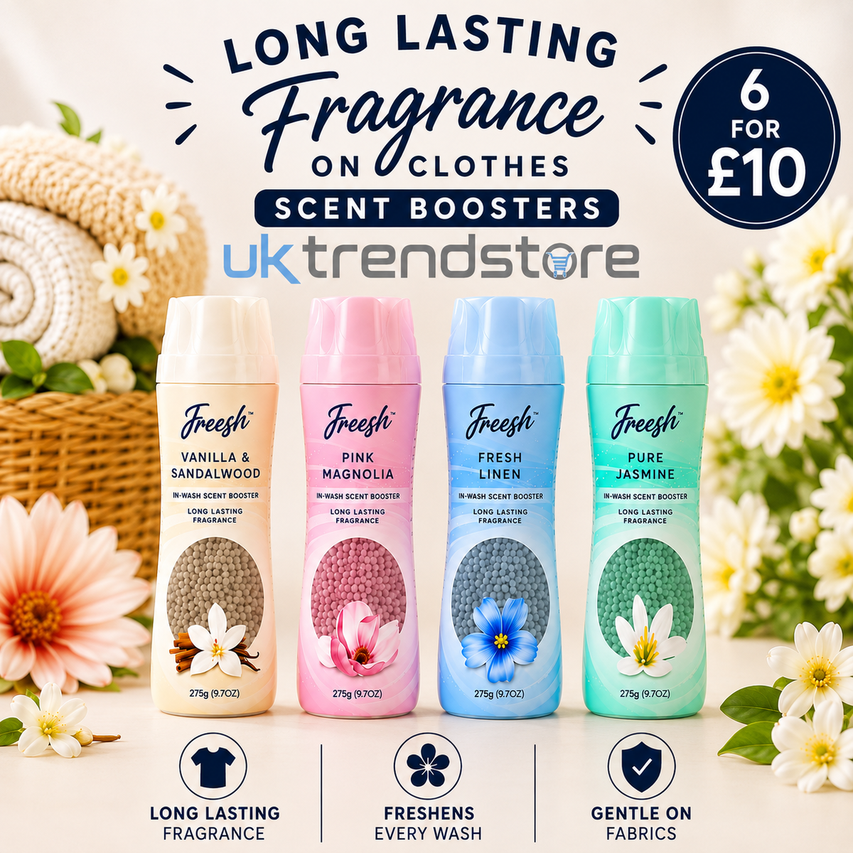 Scent Booster 275g laundry fragrance beads