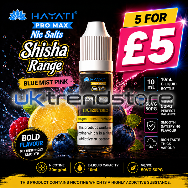 Hayati Shisha Nic Salts 20mg
