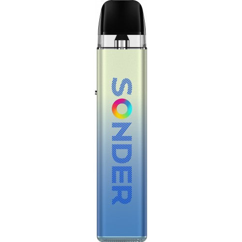 Vape device with 'Sonder' branding on a white background